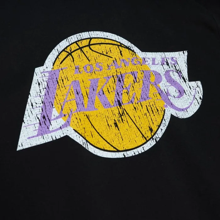 Mitchell and Ness Vintage Big Logo Crew Los Angeles Lakers Men Hoodies and Sweatshirts Mitchell and Ness Vintage Big Logo Crew Los Angeles Lakers Men Hoodies and Sweatshirts