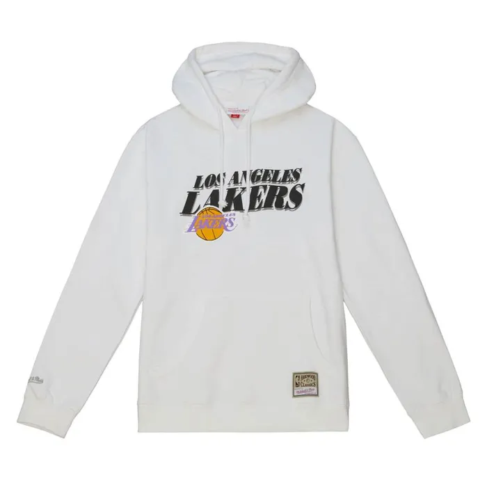Mitchell and Ness Vintage Line Up Pullover Los Angeles Lakers Men Hoodies and Sweatshirts Mitchell and Ness Vintage Line Up Pullover Los Angeles Lakers Men Hoodies and Sweatshirts
