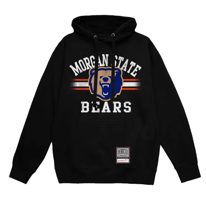 Mitchell and Ness Vintage Stripes Pullover Morgan State University Men Hoodies and Sweatshirts Mitchell and Ness Vintage Stripes Pullover Morgan State University Men Hoodies and Sweatshirts