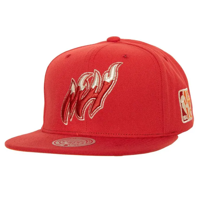 Mitchell and Ness Watch Me Shine Snapback HWC Miami Heat Men Hats and Headwear Mitchell and Ness Watch Me Shine Snapback HWC Miami Heat Men Hats and Headwear