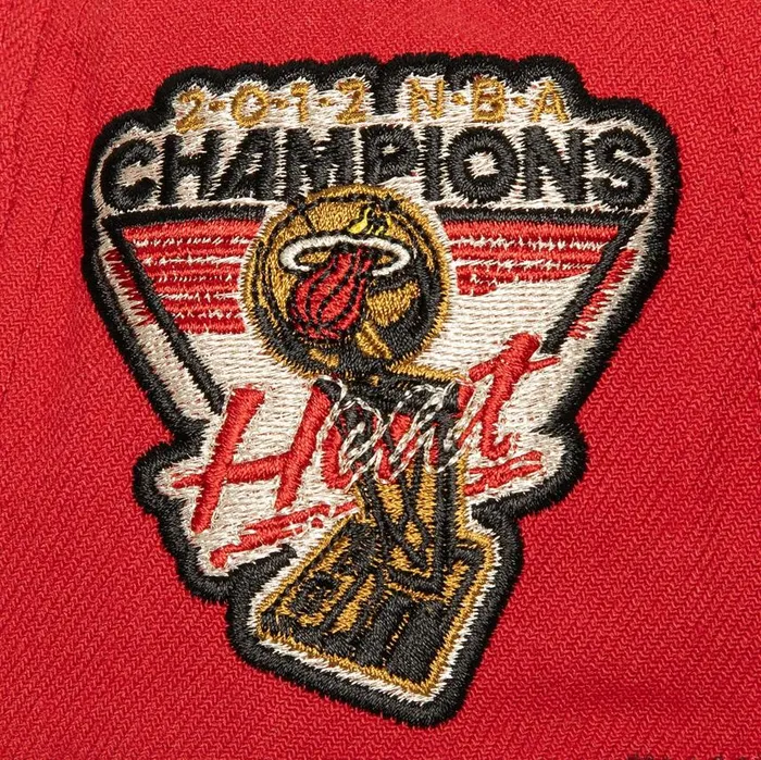 Mitchell and Ness Watch Me Shine Snapback HWC Miami Heat Men Hats and Headwear Mitchell and Ness Watch Me Shine Snapback HWC Miami Heat Men Hats and Headwear