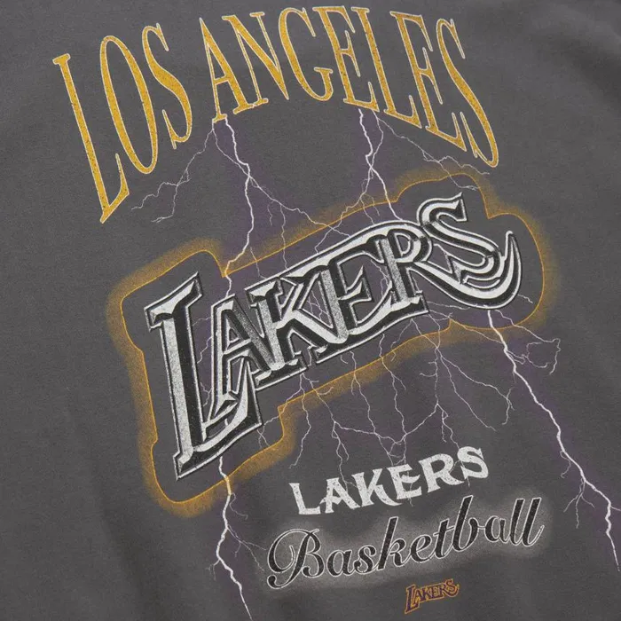 Mitchell and Ness Women039s Logo Lightweight Crew 40 Los Angeles Lakers Women Hoodies and Sweatshirts Mitchell and Ness Women039s Logo Lightweight Crew 40 Los Angeles Lakers Women Hoodies and Sweatshirts