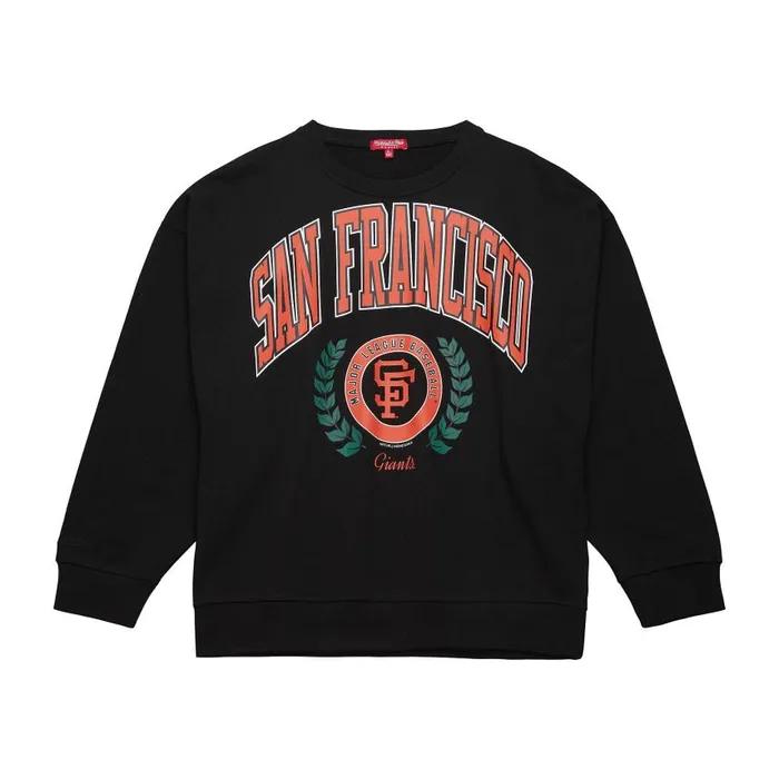 Mitchell and Ness Women039s Logo LT Crew 20 San Francisco Giants Men Hoodies and Sweatshirts Mitchell and Ness Women039s Logo LT Crew 20 San Francisco Giants Men Hoodies and Sweatshirts