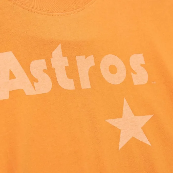 Mitchell and Ness Women039s Tonal Boxy Crop Tee Houston Astros Women TShirts and Tops Mitchell and Ness Women039s Tonal Boxy Crop Tee Houston Astros Women TShirts and Tops