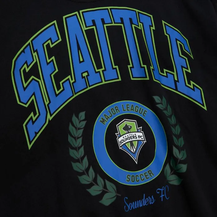 Mitchell and Ness Womens Logo Lt Crew 20 Seattle Sounders FC Women Hoodies and Sweatshirts Mitchell and Ness Womens Logo Lt Crew 20 Seattle Sounders FC Women Hoodies and Sweatshirts