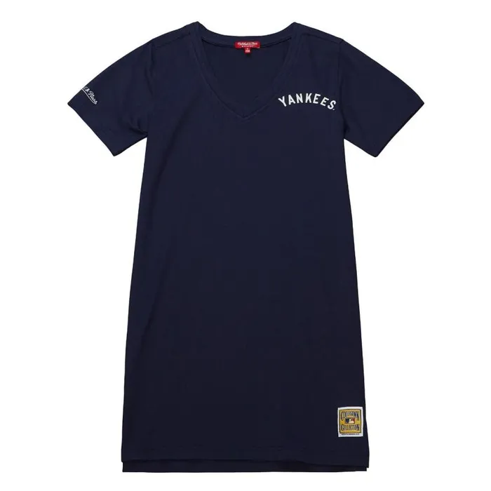 Mitchell and Ness Womens SS Dress New York Yankees Women TShirts and Tops