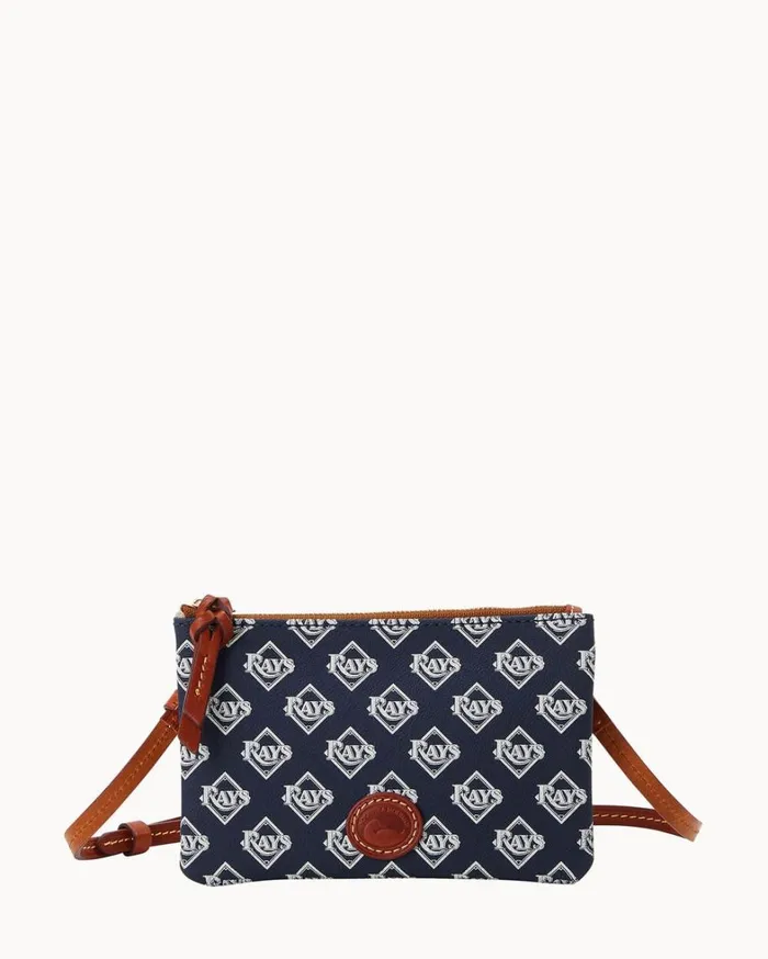 MLB Rays Top Zip Crossbody Rays Women Dooney and Bourke Crossbodies