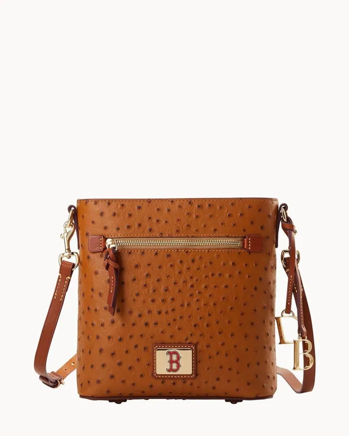 MLB Red Sox Zip Crossbody Red Sox Women Dooney and Bourke Crossbodies