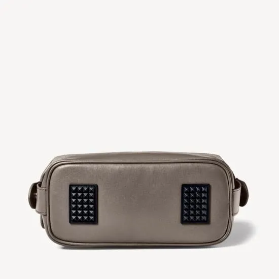 Mount Street Washbag Charcoal Saffiano Men Aspinal Of London Wash Bags
