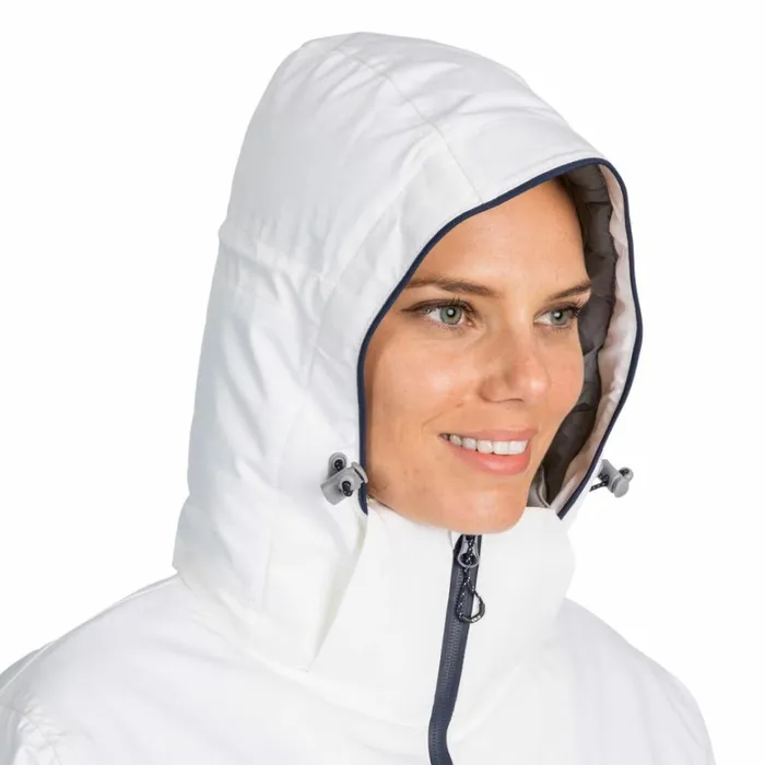 Natasha DLX RECCO Waterproof Ski Jacket White Women Trespass Ski Jackets
