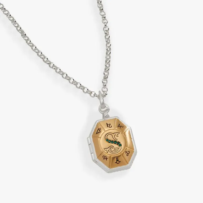 Necklaces Women Alex And Ani Harry Potter Slytherins Locket Necklace Antique Silver Necklaces Women Alex And Ani Harry Potter Slytherins Locket Necklace Antique Silver