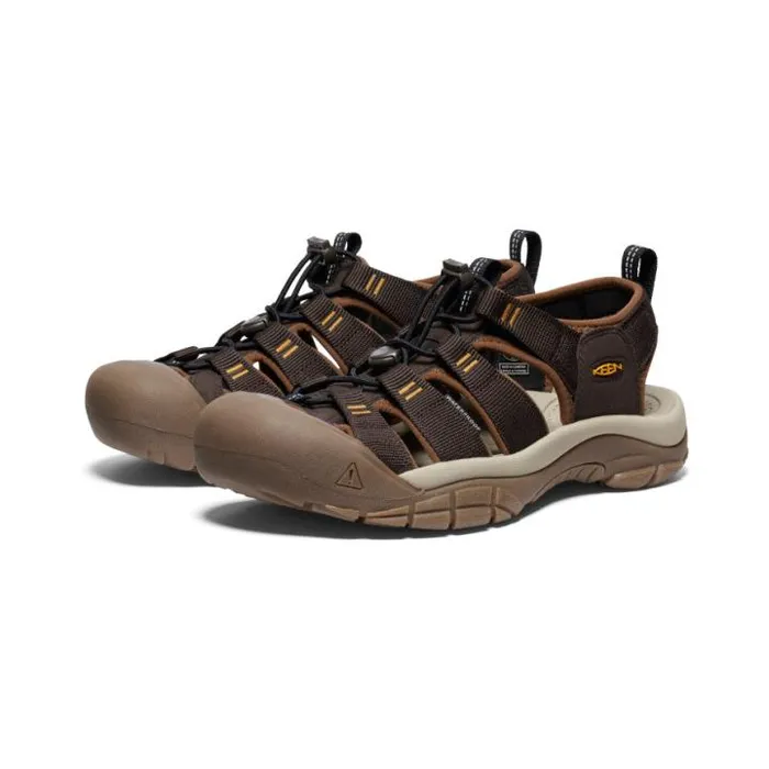 Newport H2 JavaGolden Yellow Closed Toe Sandal Men KEEN Sandals Newport H2 JavaGolden Yellow Closed Toe Sandal Men KEEN Sandals