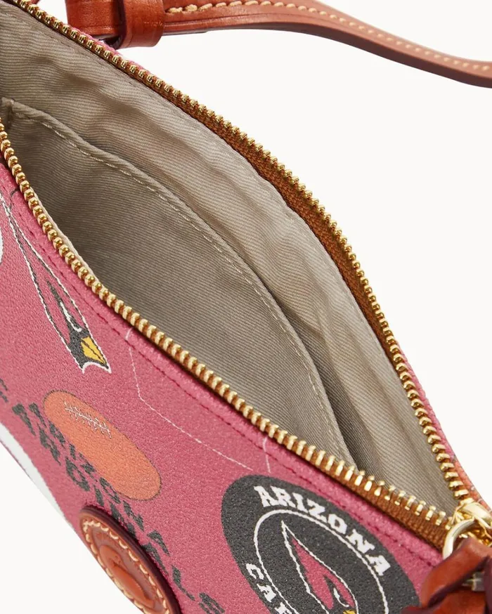 NFL AZ Cardinals Top Zip Crossbody Cardinals Women Dooney and Bourke Crossbodies NFL AZ Cardinals Top Zip Crossbody Cardinals Women Dooney and Bourke Crossbodies