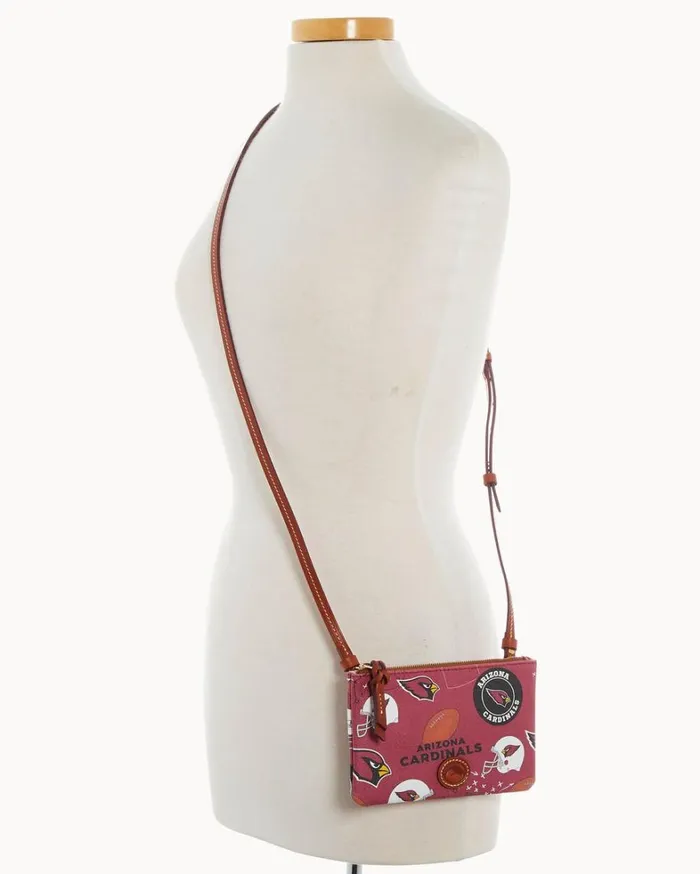 NFL AZ Cardinals Top Zip Crossbody Cardinals Women Dooney and Bourke Crossbodies NFL AZ Cardinals Top Zip Crossbody Cardinals Women Dooney and Bourke Crossbodies