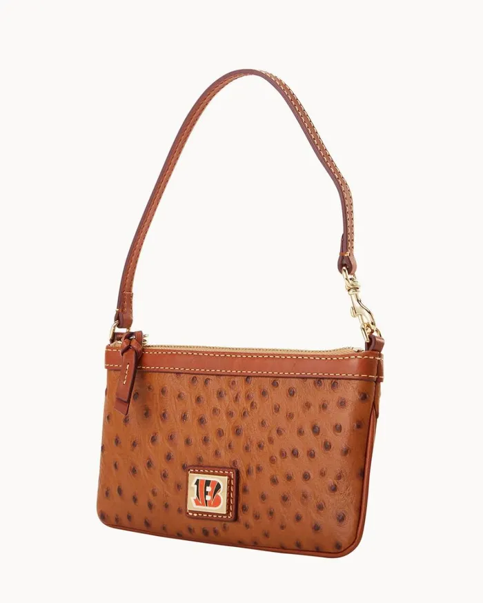 NFL Bengals Large Slim Wristlet Bengals Women Dooney and Bourke Wallets NFL Bengals Large Slim Wristlet Bengals Women Dooney and Bourke Wallets