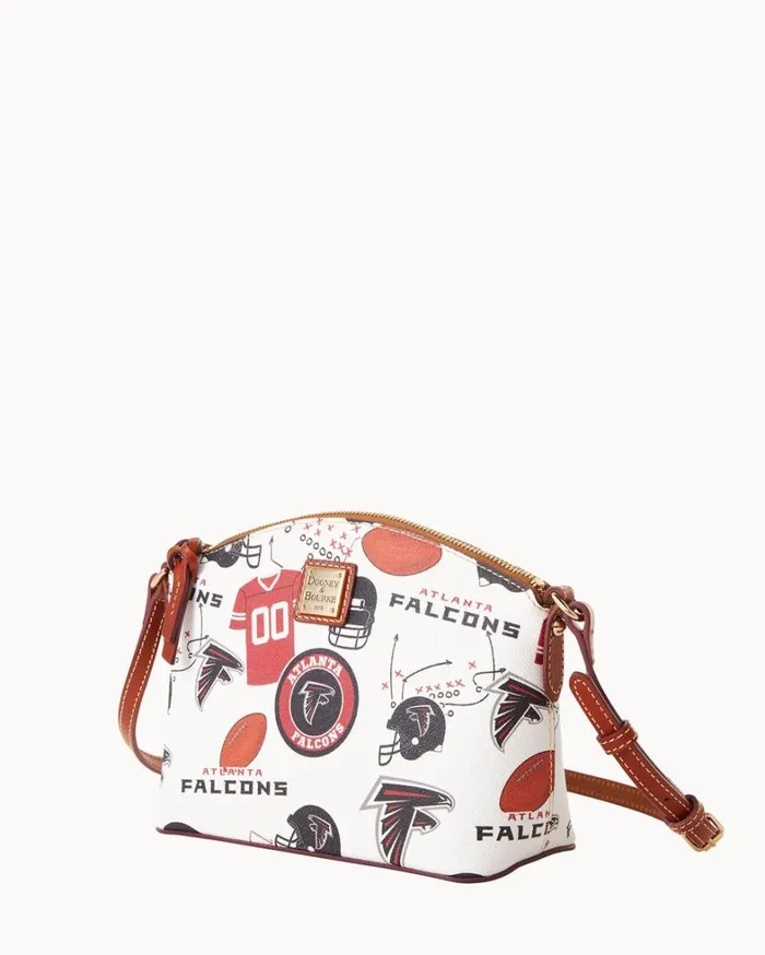 NFL Falcons Suki Crossbody Falcons Women Dooney and Bourke Crossbodies NFL Falcons Suki Crossbody Falcons Women Dooney and Bourke Crossbodies