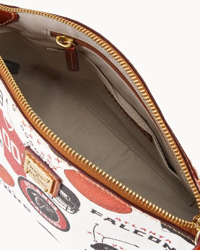 NFL Falcons Suki Crossbody Falcons Women Dooney and Bourke Crossbodies NFL Falcons Suki Crossbody Falcons Women Dooney and Bourke Crossbodies