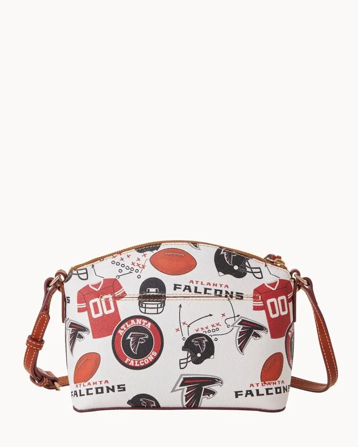 NFL Falcons Suki Crossbody Falcons Women Dooney and Bourke Crossbodies NFL Falcons Suki Crossbody Falcons Women Dooney and Bourke Crossbodies