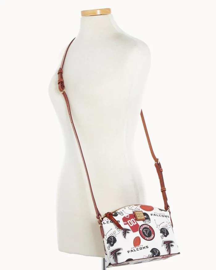 NFL Falcons Suki Crossbody Falcons Women Dooney and Bourke Crossbodies NFL Falcons Suki Crossbody Falcons Women Dooney and Bourke Crossbodies