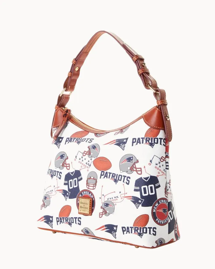NFL Patriots Hobo Patriots Women Dooney and Bourke Shoulder Bags NFL Patriots Hobo Patriots Women Dooney and Bourke Shoulder Bags