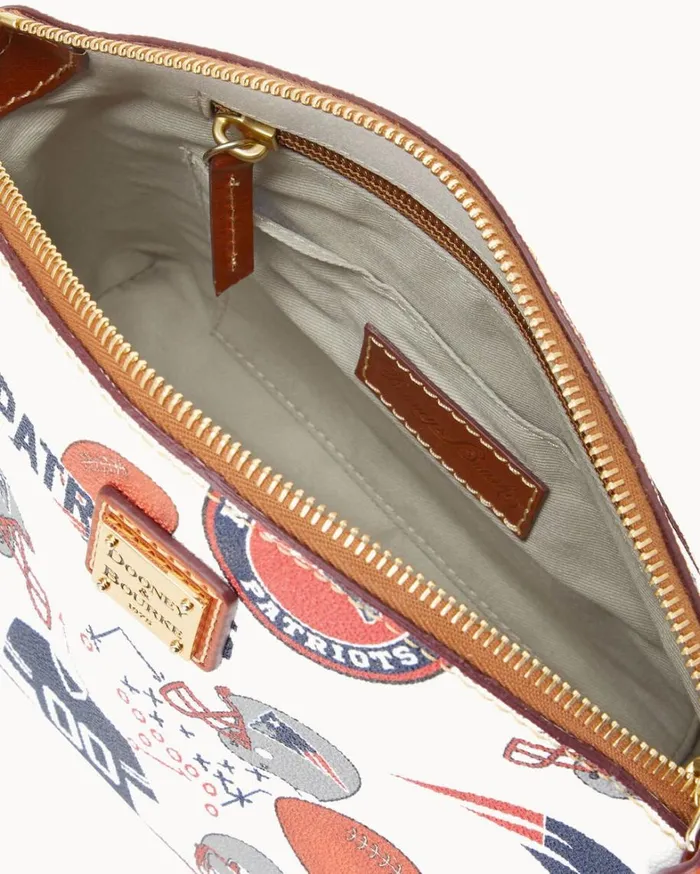 NFL Patriots Suki Crossbody Patriots Women Dooney and Bourke Crossbodies NFL Patriots Suki Crossbody Patriots Women Dooney and Bourke Crossbodies