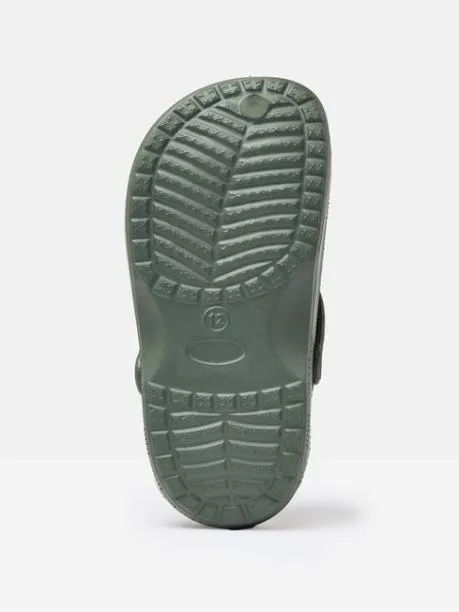 Nightwear Boys Joules Khaki Green Clogs