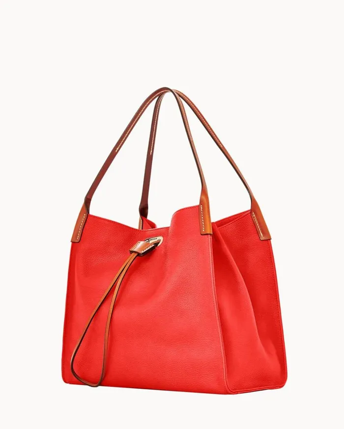 Oncour Roux Pebble Full Up Red Women Dooney and Bourke Shoulder Bags Oncour Roux Pebble Full Up Red Women Dooney and Bourke Shoulder Bags