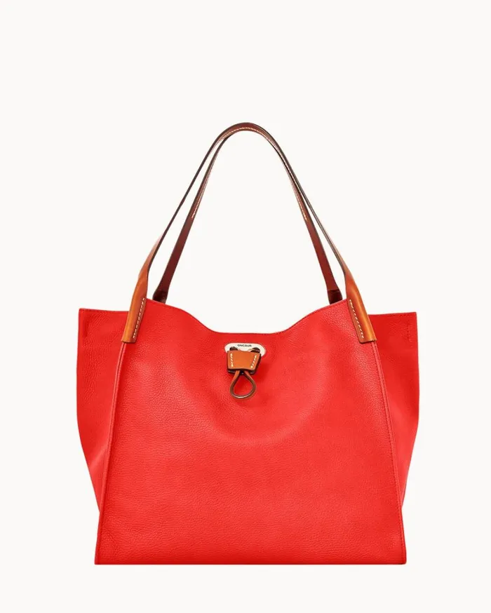 Oncour Roux Pebble Full Up Red Women Dooney and Bourke Shoulder Bags Oncour Roux Pebble Full Up Red Women Dooney and Bourke Shoulder Bags