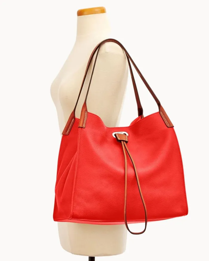 Oncour Roux Pebble Full Up Red Women Dooney and Bourke Shoulder Bags Oncour Roux Pebble Full Up Red Women Dooney and Bourke Shoulder Bags