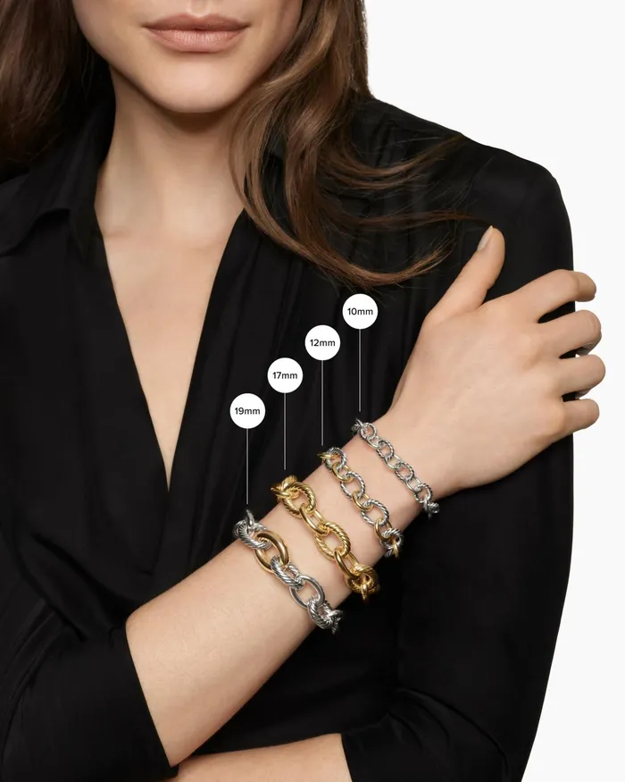 Oval Link Chain Bracelet Women David Yurman Chain Oval Link Chain Bracelet Women David Yurman Chain