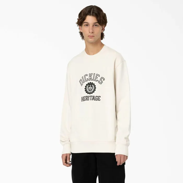 Oxford Graphic Sweatshirt Stone Whitecap Gray Stone Whitecap Gray sn9 Men Dickies Hoodies and Sweatshirts