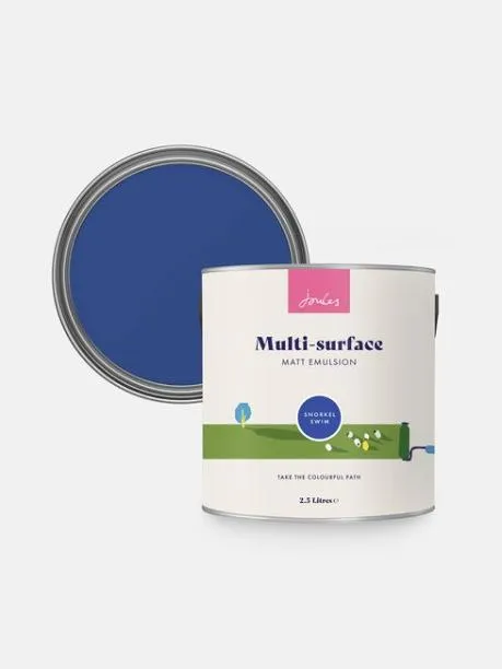 Paint Home Joules Snorkel Swim Blue Surface Matt Emulsion