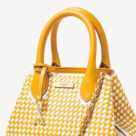 Paris Bag Daisy Woven Leather Women Aspinal Of London Woven Leather