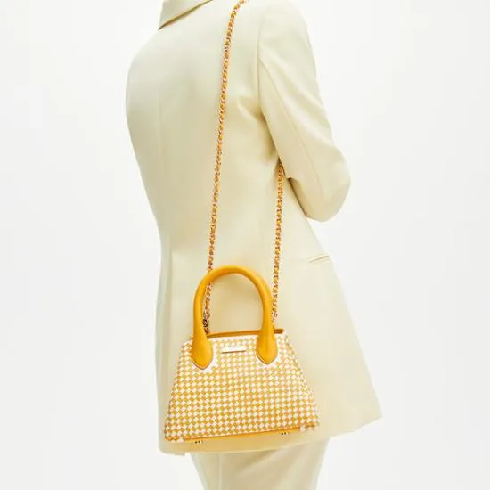 Paris Bag Daisy Woven Leather Women Aspinal Of London Woven Leather