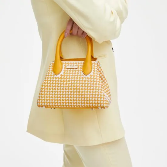 Paris Bag Daisy Woven Leather Women Aspinal Of London Woven Leather