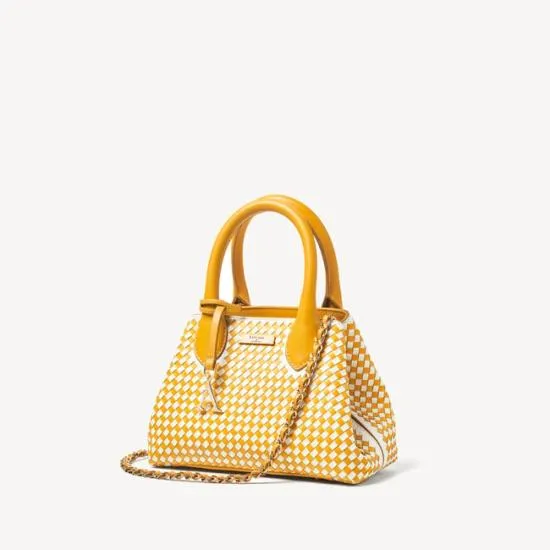 Paris Bag Daisy Woven Leather Women Aspinal Of London Woven Leather