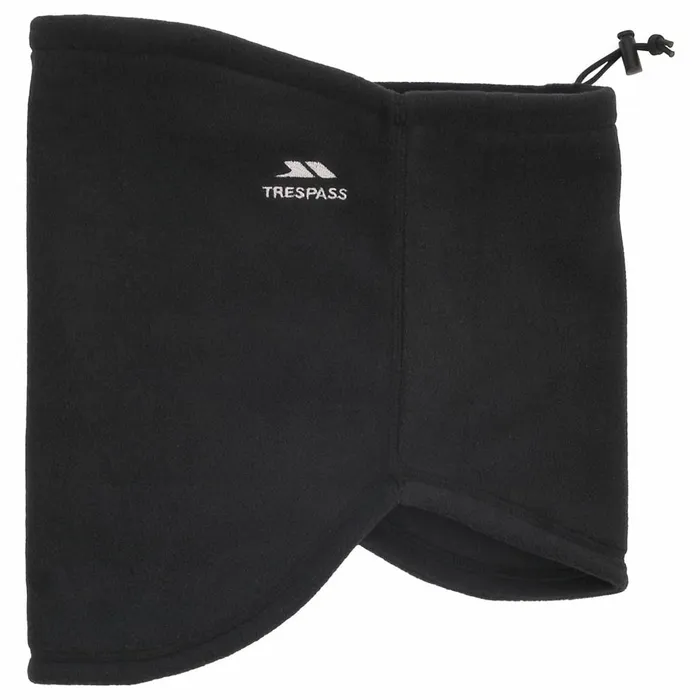Perez Unisex Neck Warmer Black MenWomen Trespass Scarves and Neckwarmers