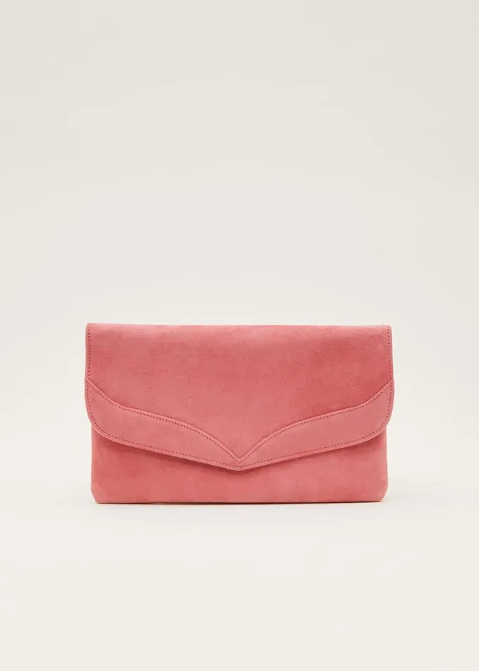 Phase Eight Bags and Clutches Caitlin Clutch Bag Watermelon 8211 Women