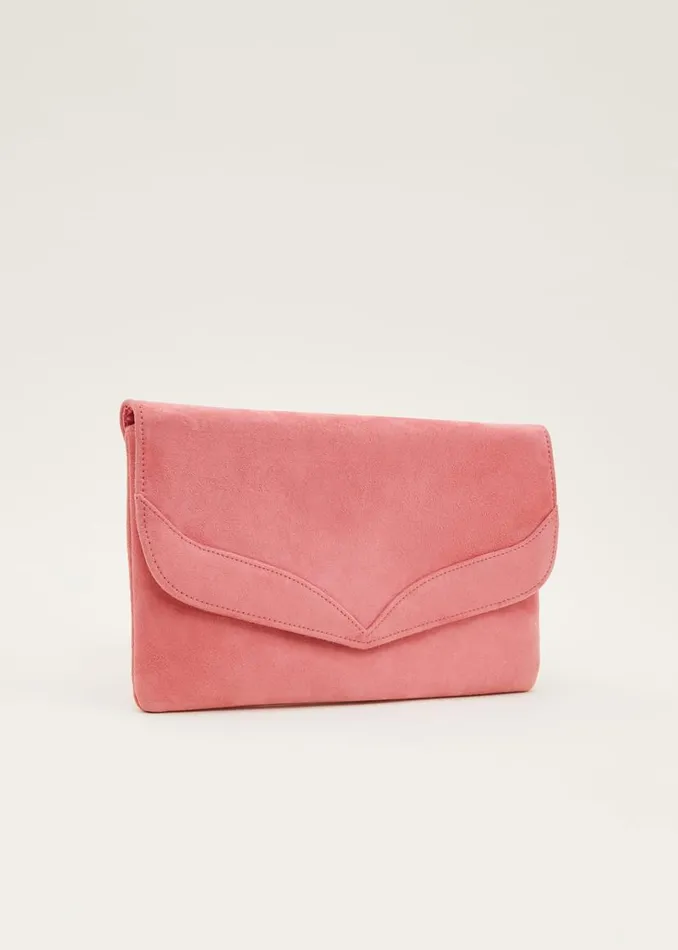 Phase Eight Bags and Clutches Caitlin Clutch Bag Watermelon 8211 Women
