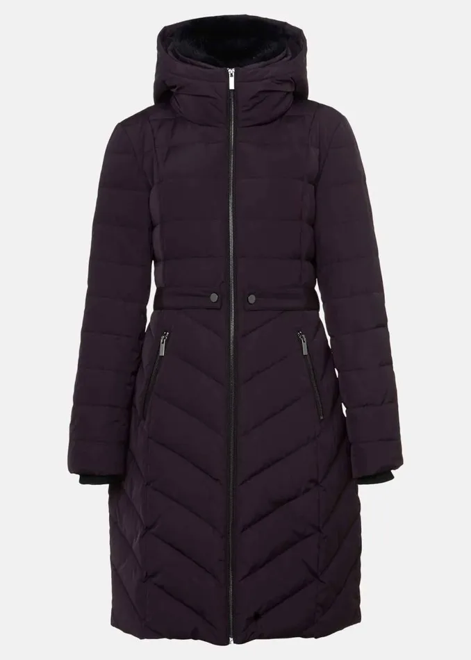 Phase Eight Coats Bobbie Burgundy Puffer Coat Burgundy 8211 Women