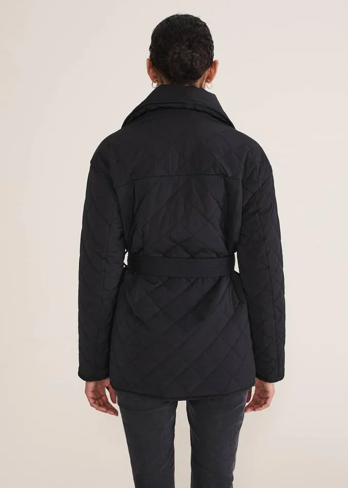 Phase Eight Coats Nila Short Quilted Puffer Black 8211 Women