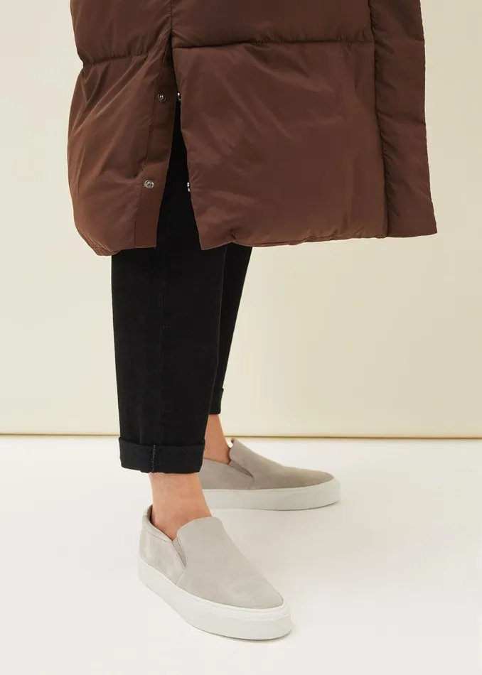 Phase Eight Coats Shona Midi Quilted Puffer Coat Truffle 8211 Women