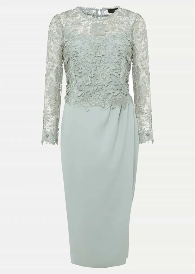 Phase Eight Dresses Adeline Double Layer Dress Eau De Nil 8211 Women