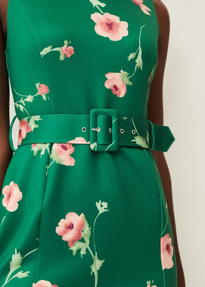Phase Eight Dresses Anais Scuba Dress Jade 8211 Women