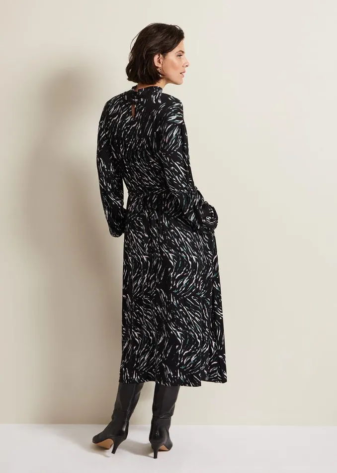 Phase Eight Dresses Anamaria Midi Dress Charcoal Multi 8211 Women