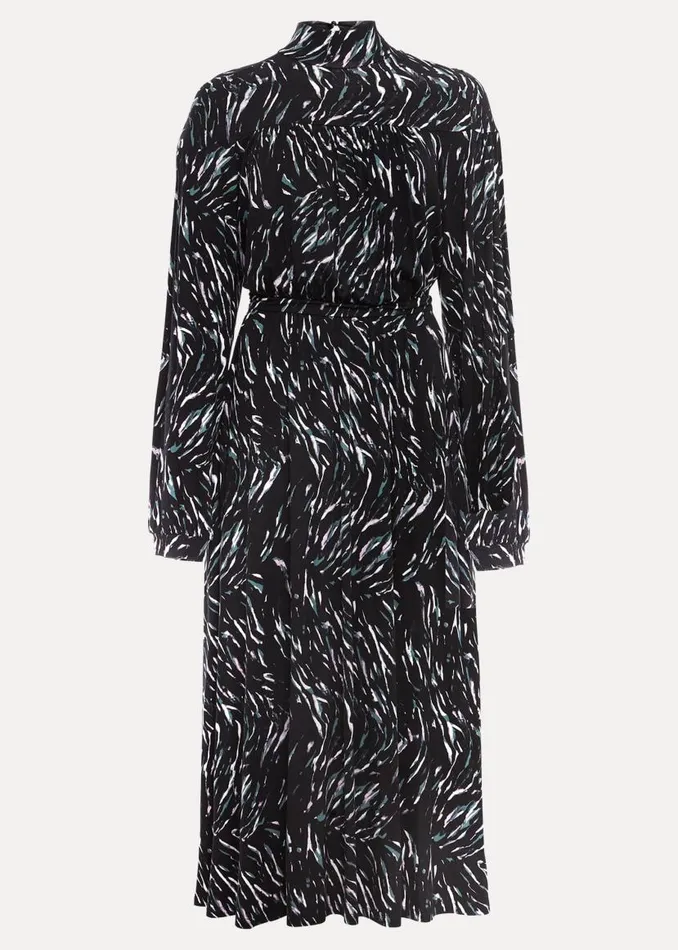 Phase Eight Dresses Anamaria Midi Dress Charcoal Multi 8211 Women