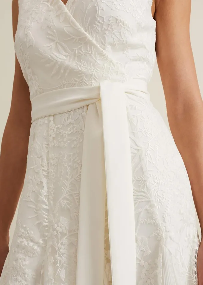 Phase Eight Dresses Caterina Embroidered Flared Wedding Dress Pale Cream 8211 Women Phase Eight Dresses Caterina Embroidered Flared Wedding Dress Pale Cream 8211 Women