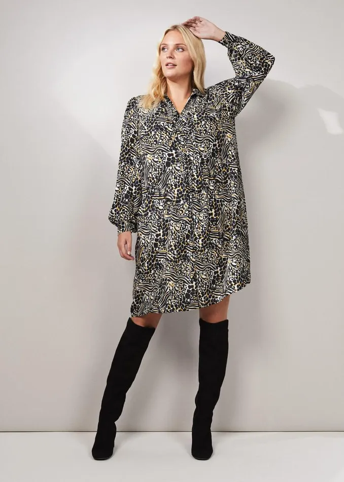 Phase Eight Dresses Elle Printed Swing Dress Multicoloured 8211 Women