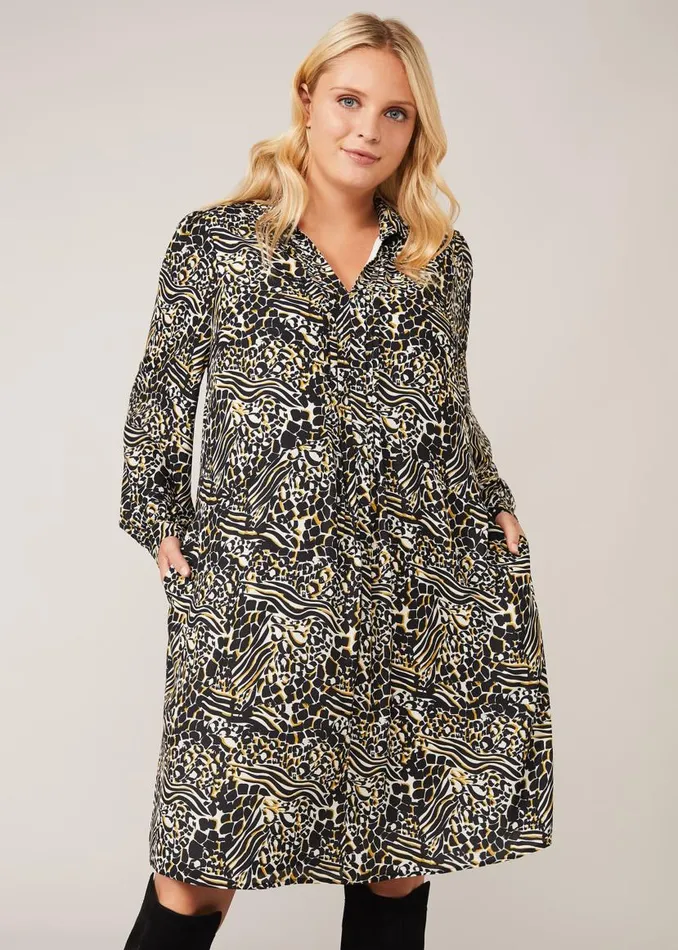 Phase Eight Dresses Elle Printed Swing Dress Multicoloured 8211 Women