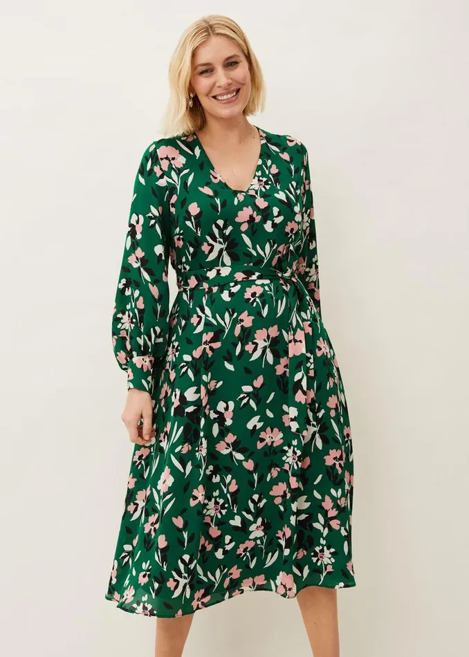 Phase Eight Dresses Emmy Floral Dress Jademulti 8211 Women
